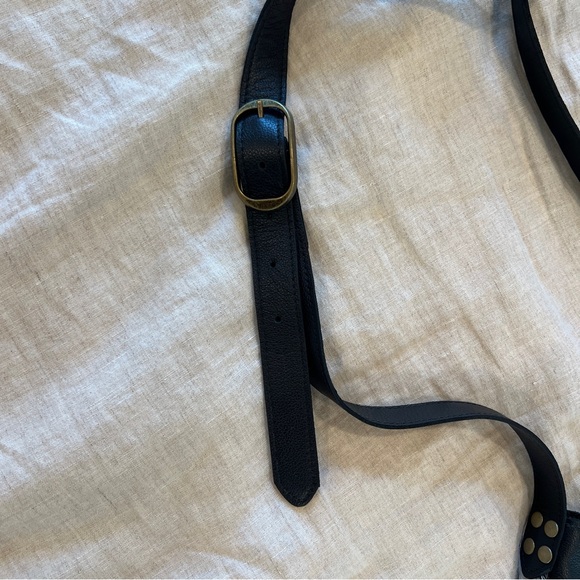 Lucchese Cow Print Bag with Fringe - Picture 3 of 9